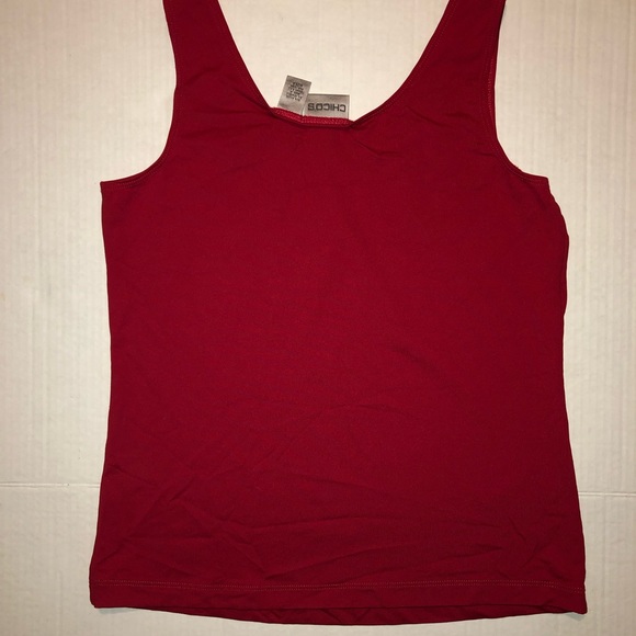 Chico’s red top size small - Picture 2 of 7